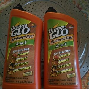 Orange Glo Fresh Orange Scent 4-in-1 Polish Hardwood Floor, 24 Fl. Oz.